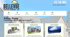 Desktop Screenshot of bellevueroofing.net
